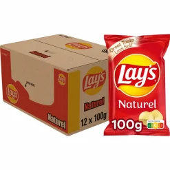Lays Chips Naturel (12x 100g)