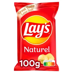 Lays Chips Naturel (12x 100g)