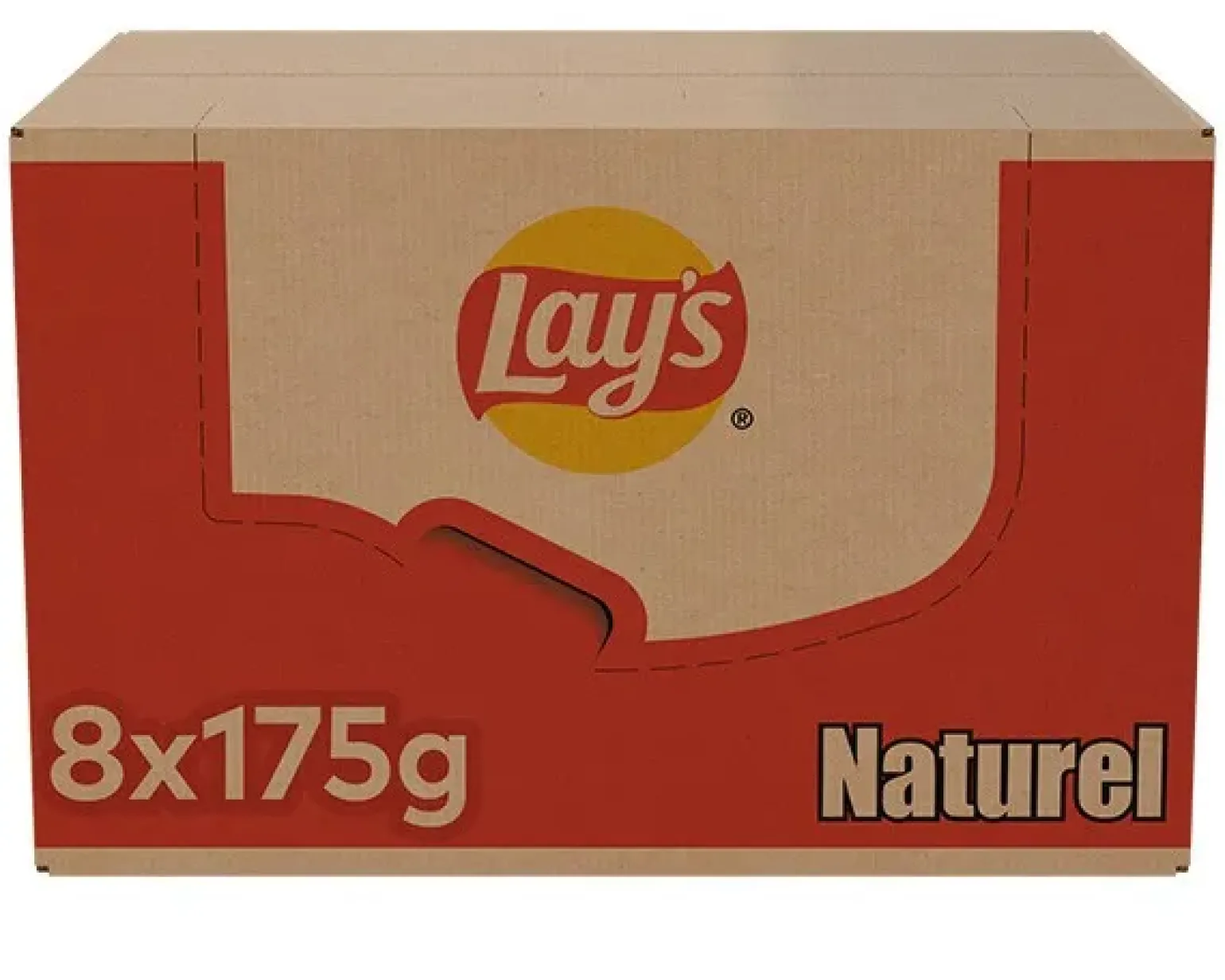 Lay’s Chips Naturel (8x 175gr)