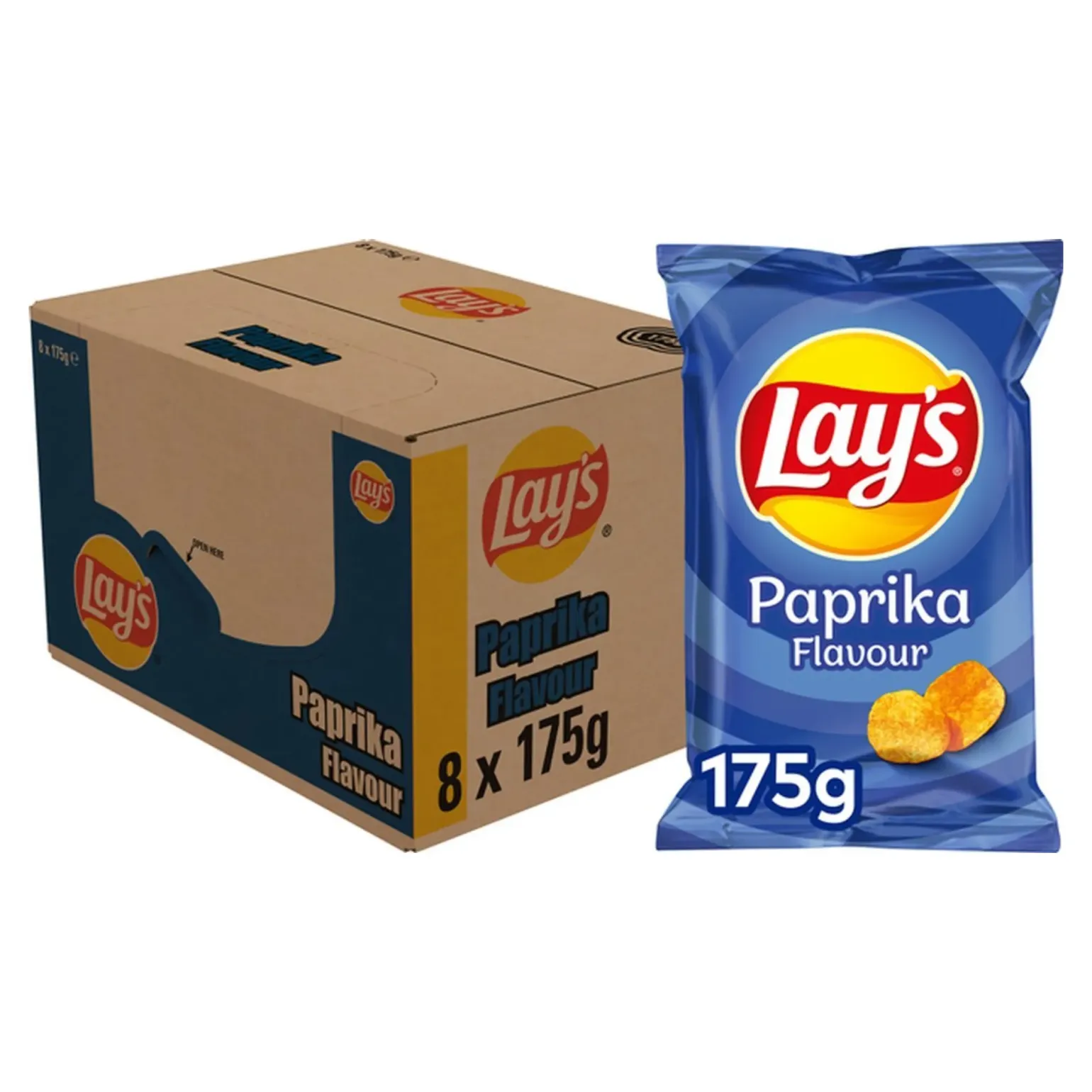 Lay’s Chips Paprika (8x 175gr)