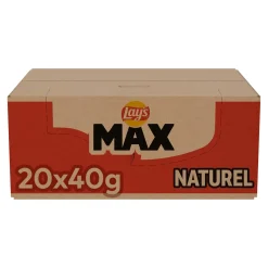 Lay’s MAX Naturel (20x40gr)
