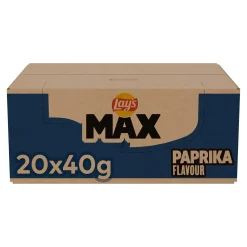 Lay’s MAX Smoky Paprika (22x185gr)