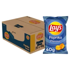 Lay’s Paprika Kleine Zakjes Chips (20x 40gr)