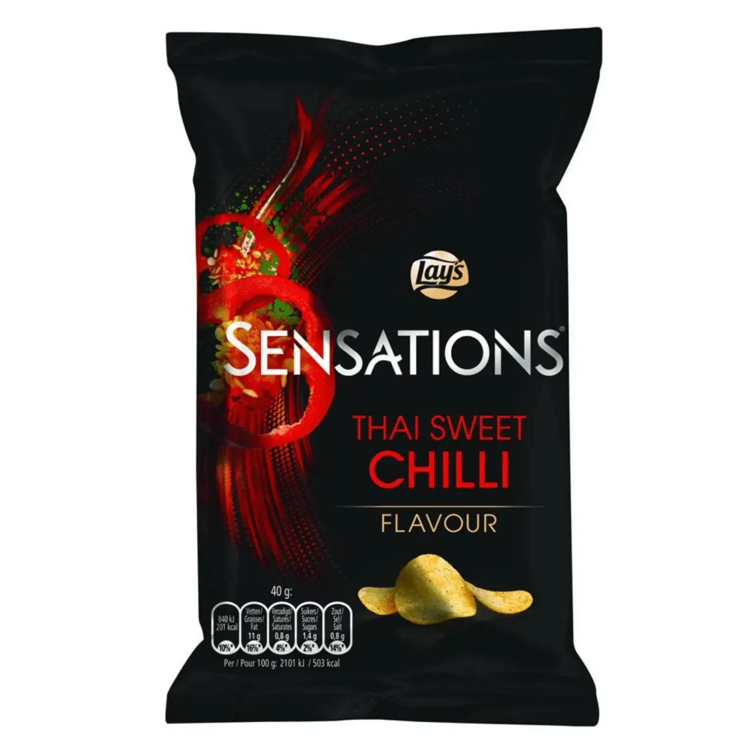 Lay’s Sensations Thai Sweet Chilli (20x 40gr)