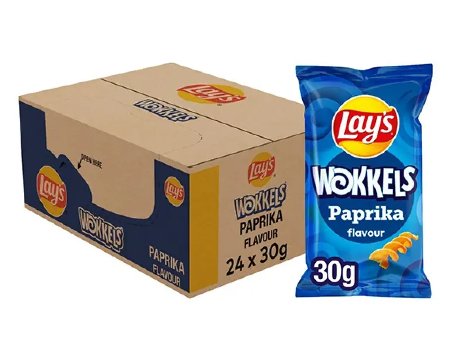 Lay’s Wokkels Paprika (24x 30gr)
