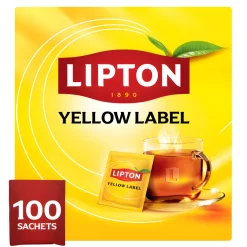 Lipton Feel Good Selection Thee Yellow Label (100 stuks)