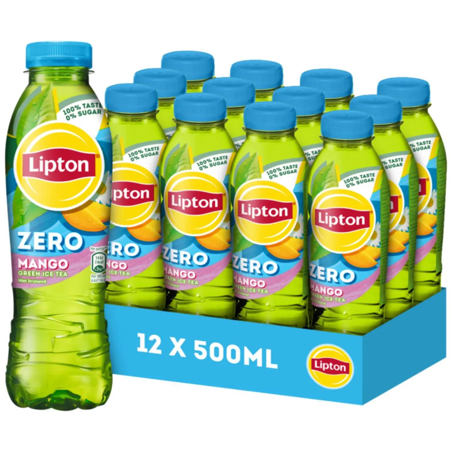 Lipton Ice Tea Green Mango Zero Pet (12x50cl)
