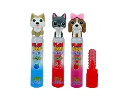 Lollie met kat of hond hoofd (18x 9gr)