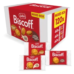 Lotus Biscoff Sandwich Cookie Mixdoos (120 stuks)