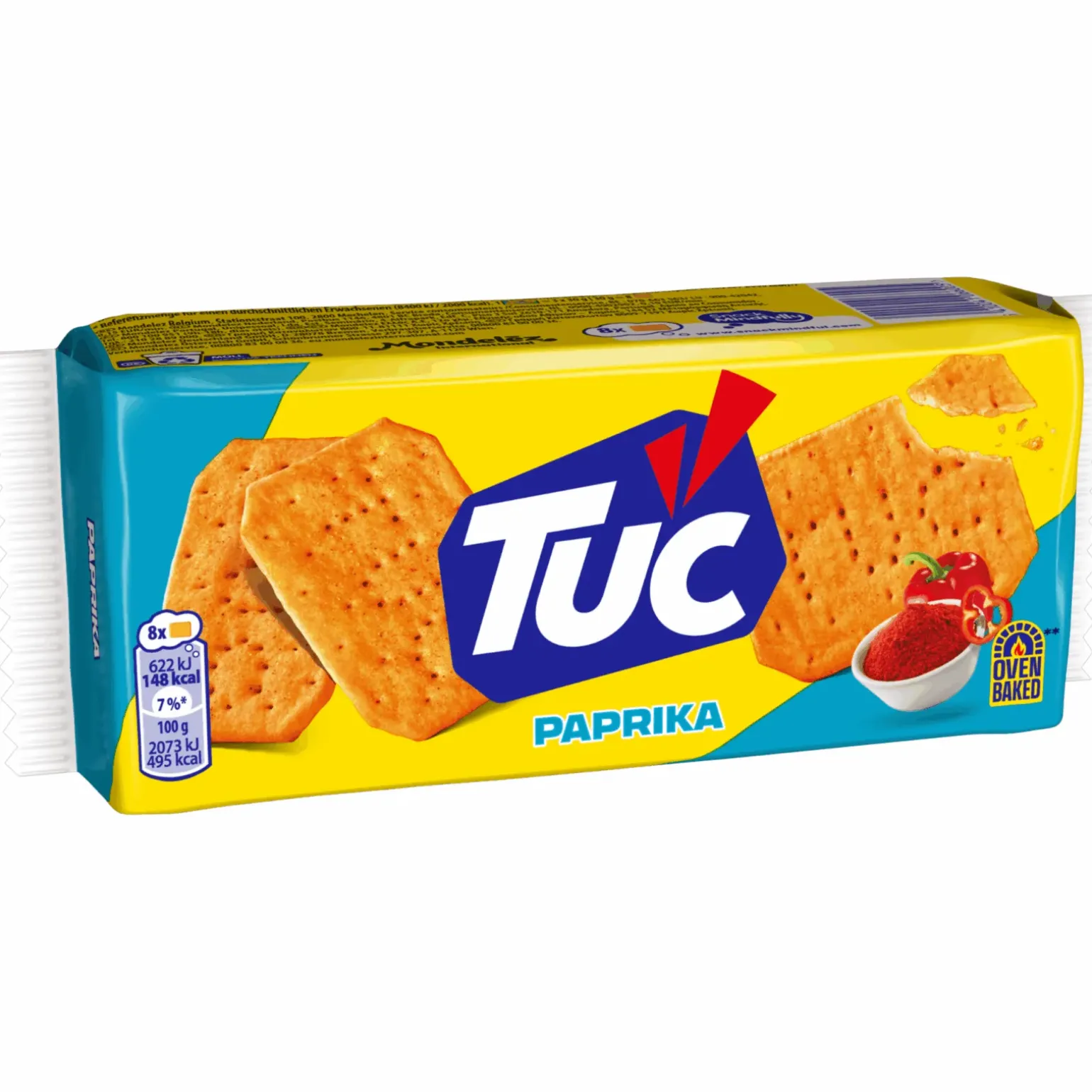 Lu Tuc Crackers Paprika (24x 100gr)