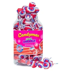Mac Bubble Kersen Lollie (100 stuks)