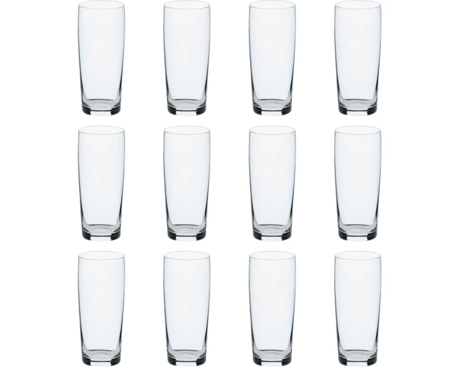 Mammoet Budgetline Bierglas Fluitje (12x 19cl)