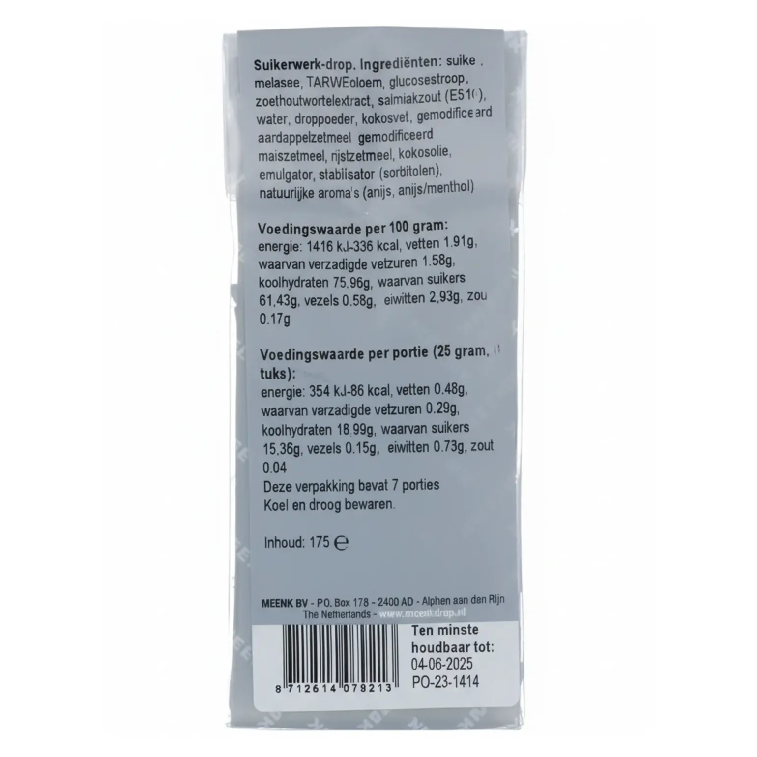 Meenk Drie Kleuren Mix zakje (7x 175g)