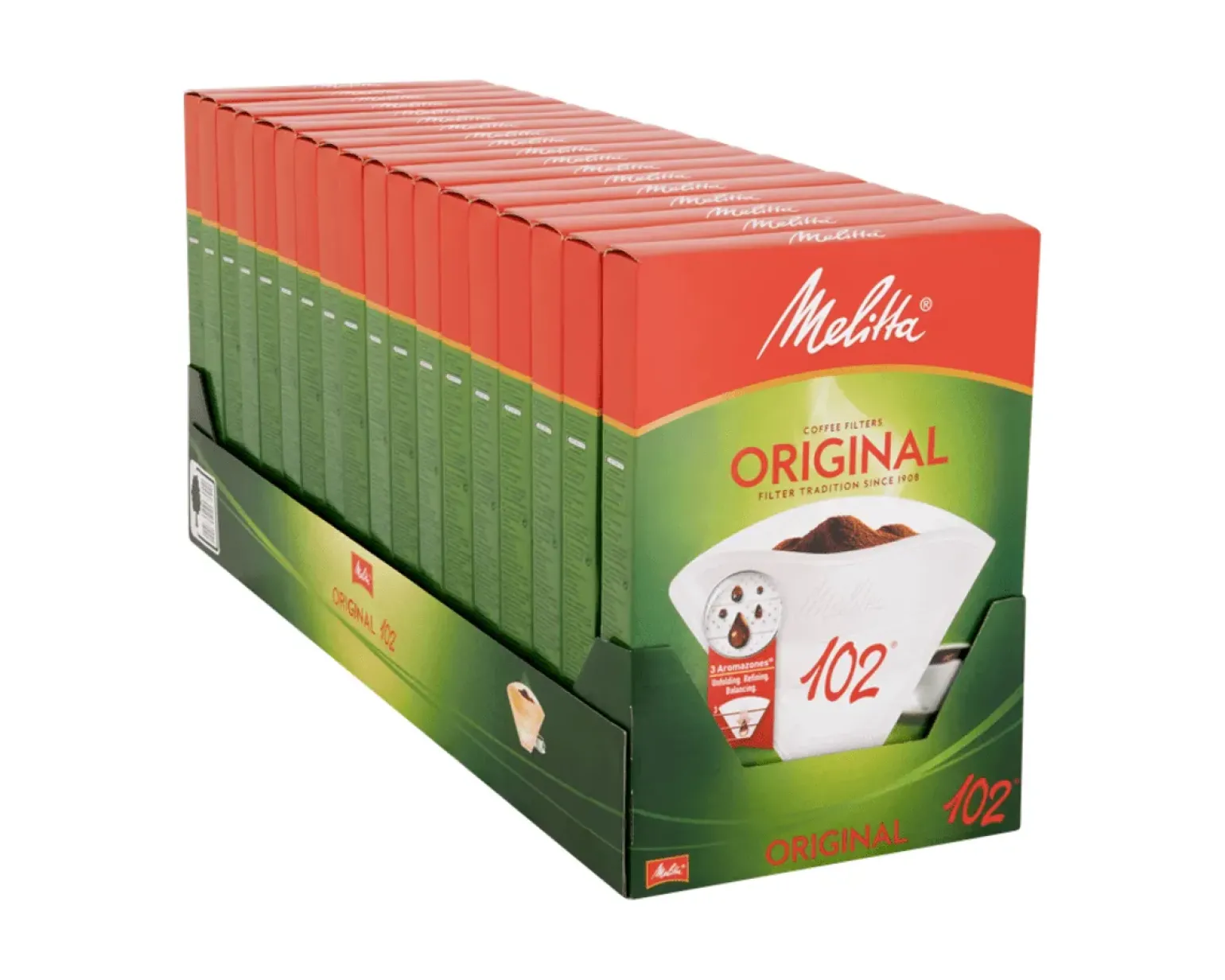 Melitta Koffiefilterzakjes 1×4 Doosje (9x 80 stuks)
