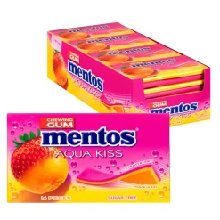 Mentos Kauwgom Aqua Kiss Strawberry Mandarin (20 stuks)