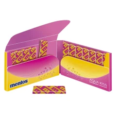 Mentos Kauwgom Aqua Kiss Strawberry Mandarin (20 stuks)