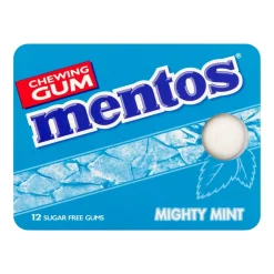 Mentos Kauwgom Mighty Mint Blister (12 stuks)