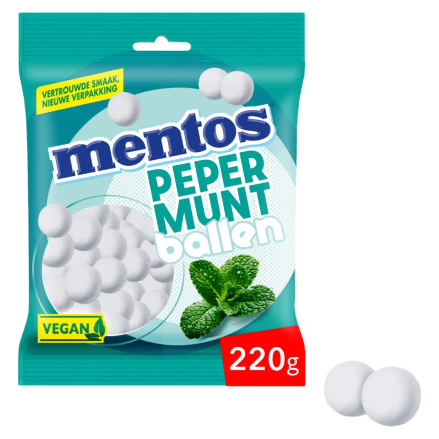 Mentos Pepermuntballen (12x 220gr)