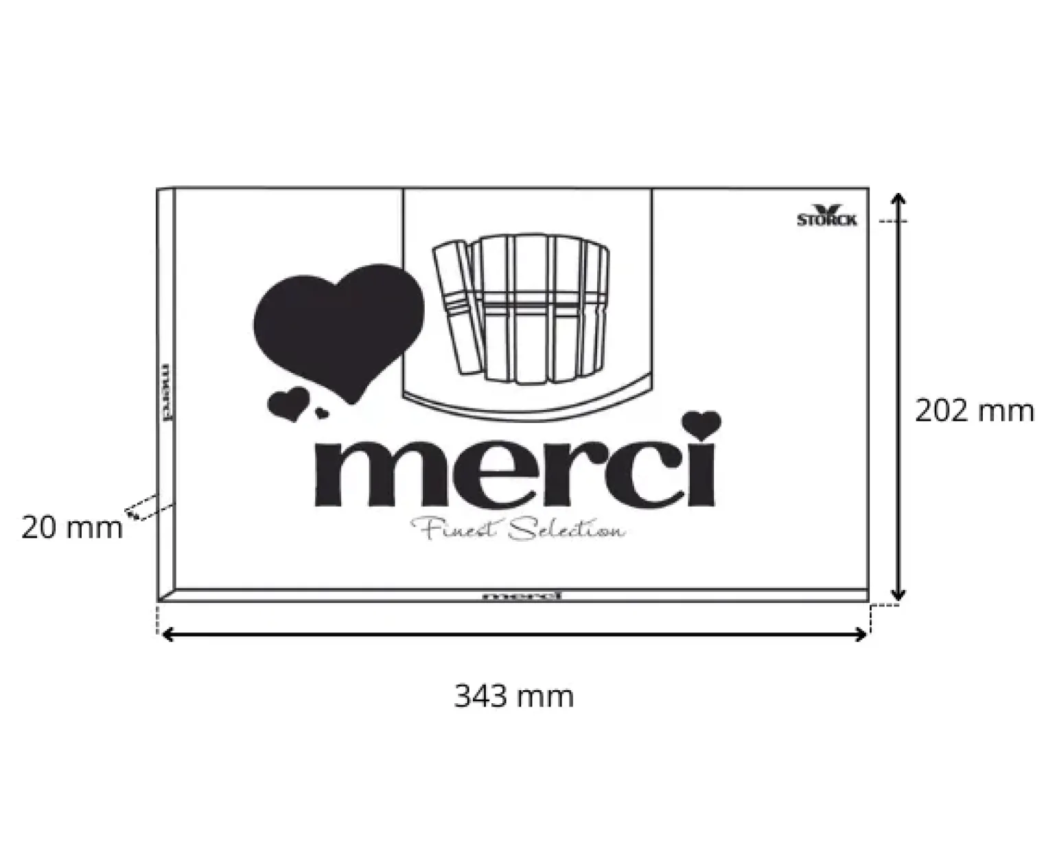 Merci Finest Selection (8x 400gr)