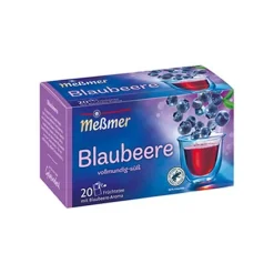 Messmer Blaubeere 20x 2.25gr (10 stuks)