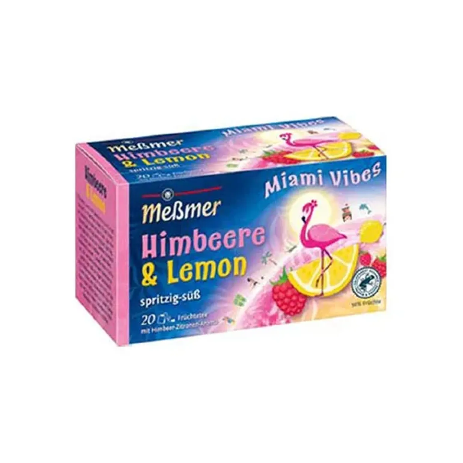 Messmer Himbeere&Lemon Miami Vibes 20x 2.50gr (10 stuks)