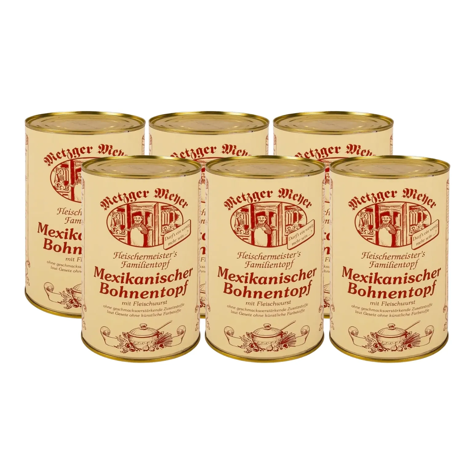 Metzger Meyer Mex Bohneneintopf (6x 1.2 liter)