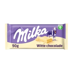 Milka Chocolade Reep Wit Flowpack (24x 90gr)