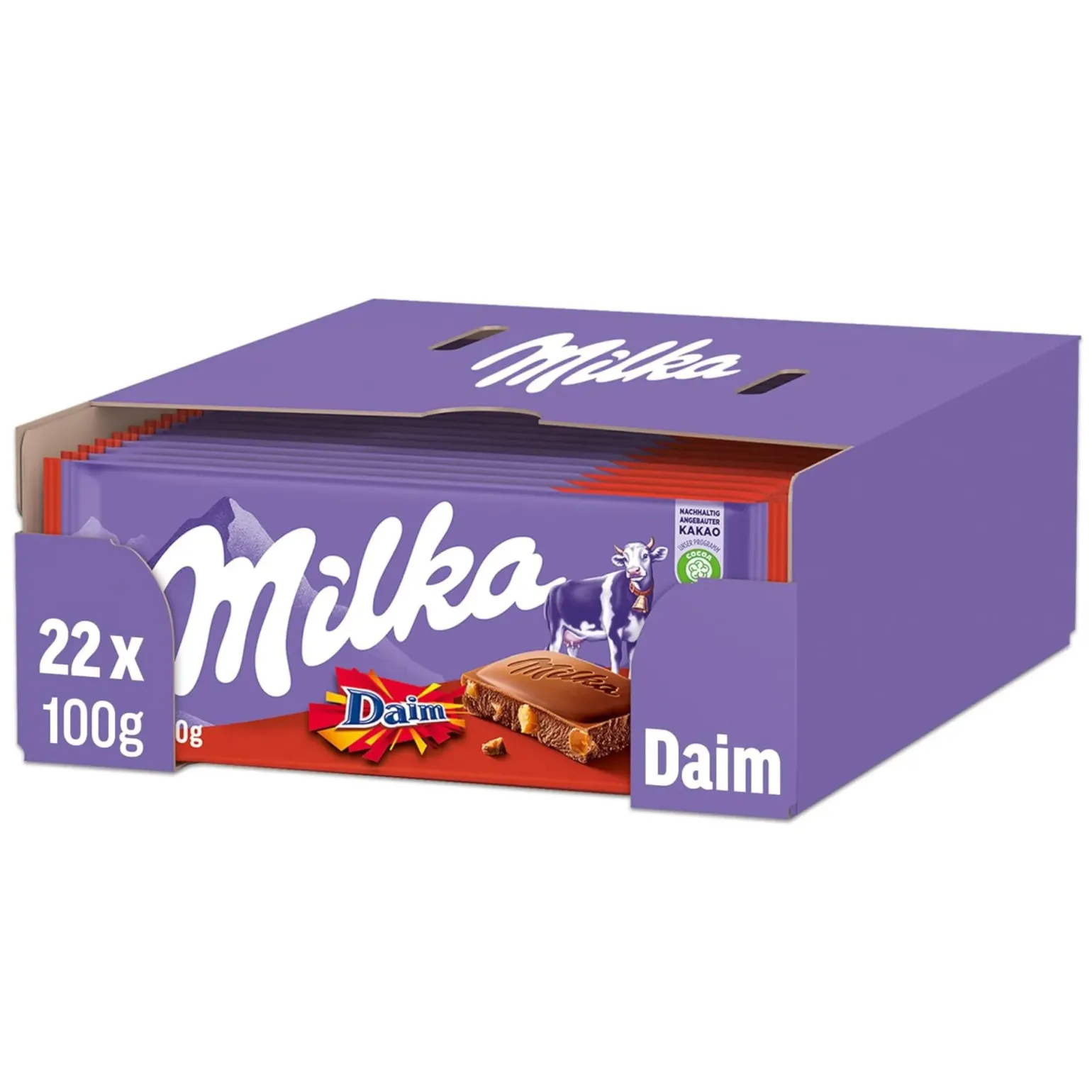 Milka Tablet Daim (22x 100gr)
