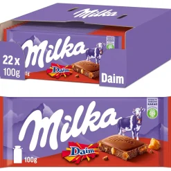 Milka Tablet Daim (22x 100gr)