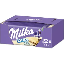 Milka Tablet Oreo White (22x 100gr)