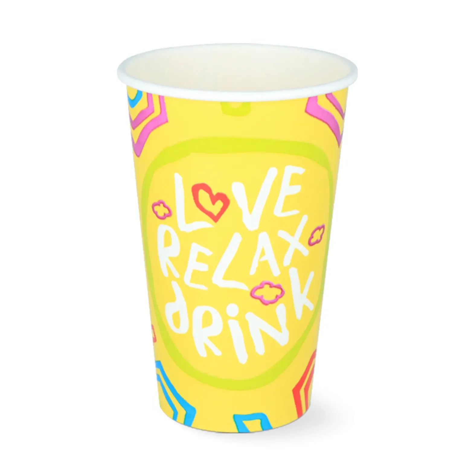 Milkshakebeker Karton 90mm (25x 400cc)