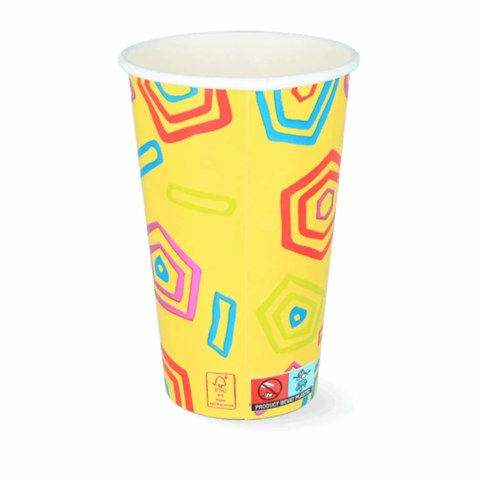 Milkshakebeker Karton 90mm (25x 400cc)