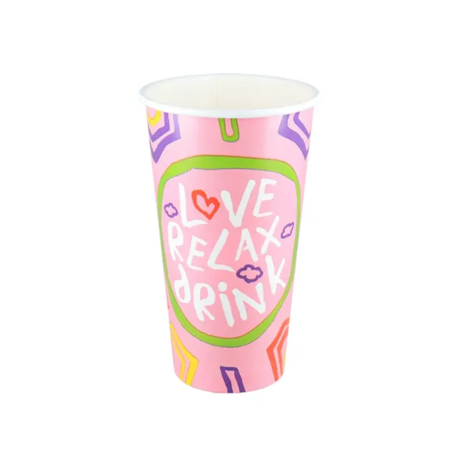 Milkshakebeker Karton 90mm (25x 500cc)