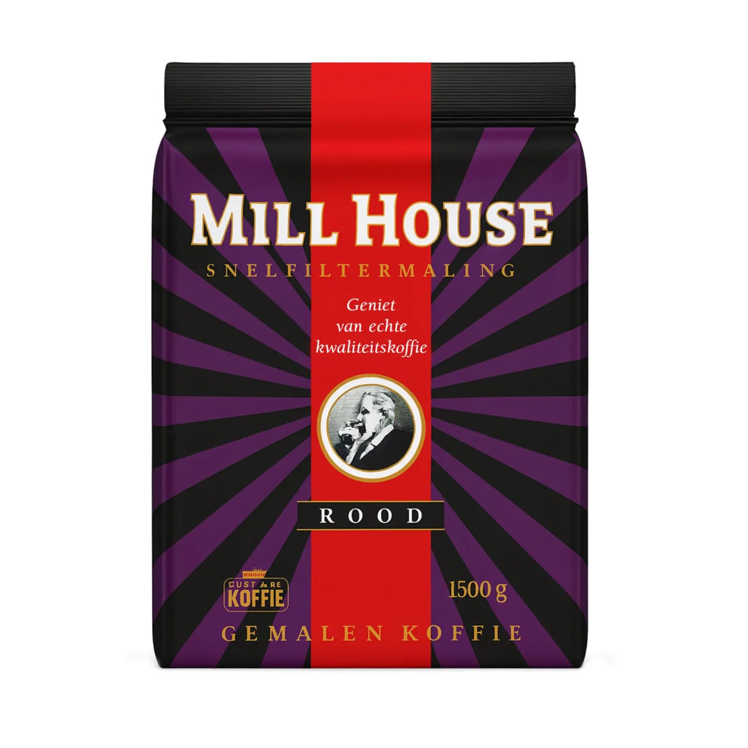 Mill House Rood Snelfilter (4x 1,5kg)