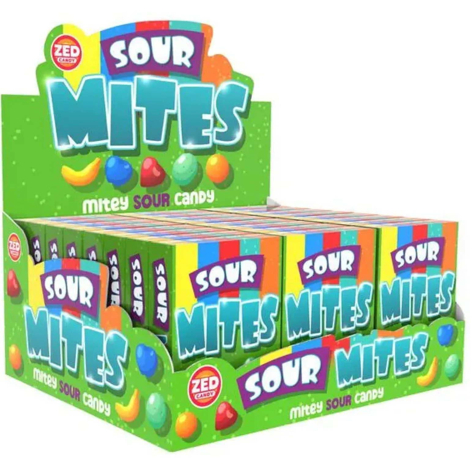 Mites sour theater box (12 stuks)
