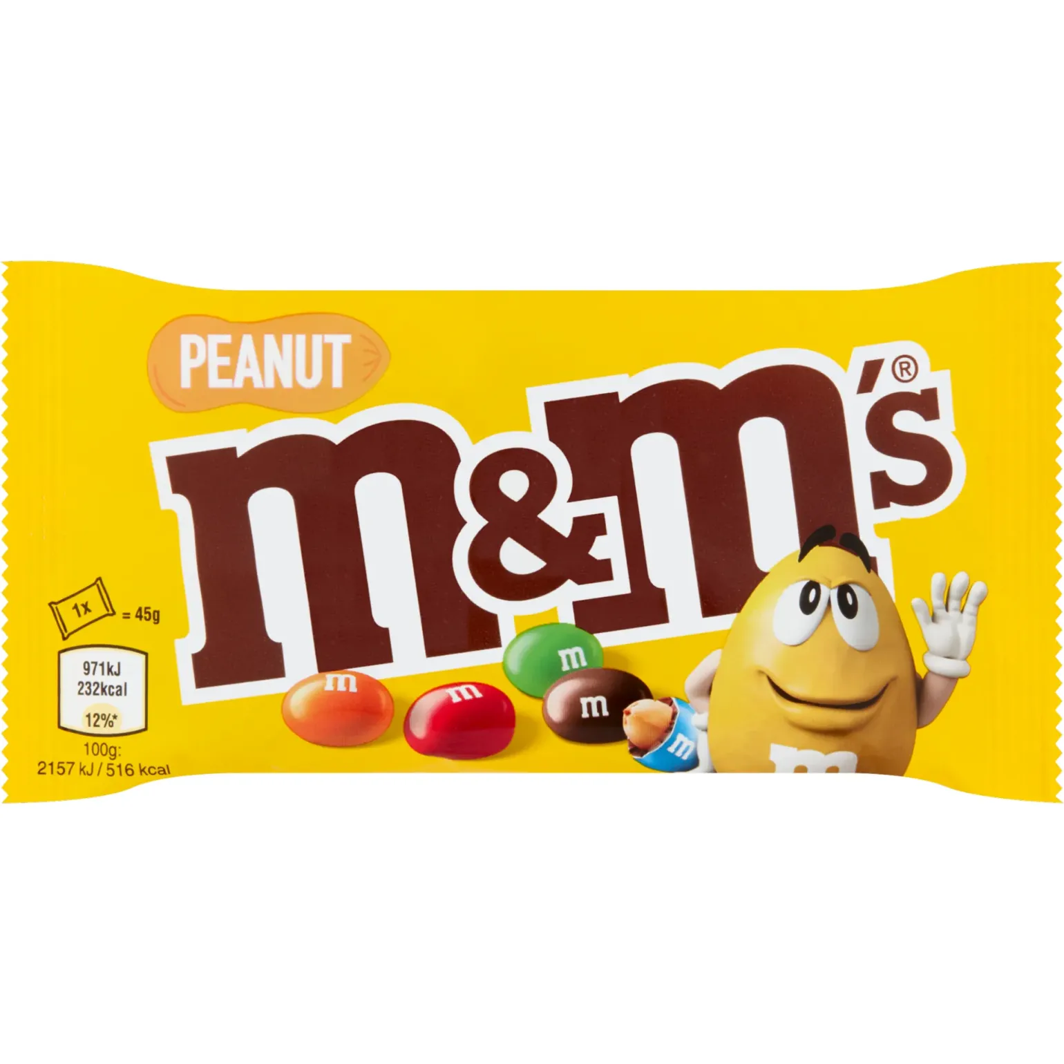 M&M’s Pinda Single (24x 45gr)