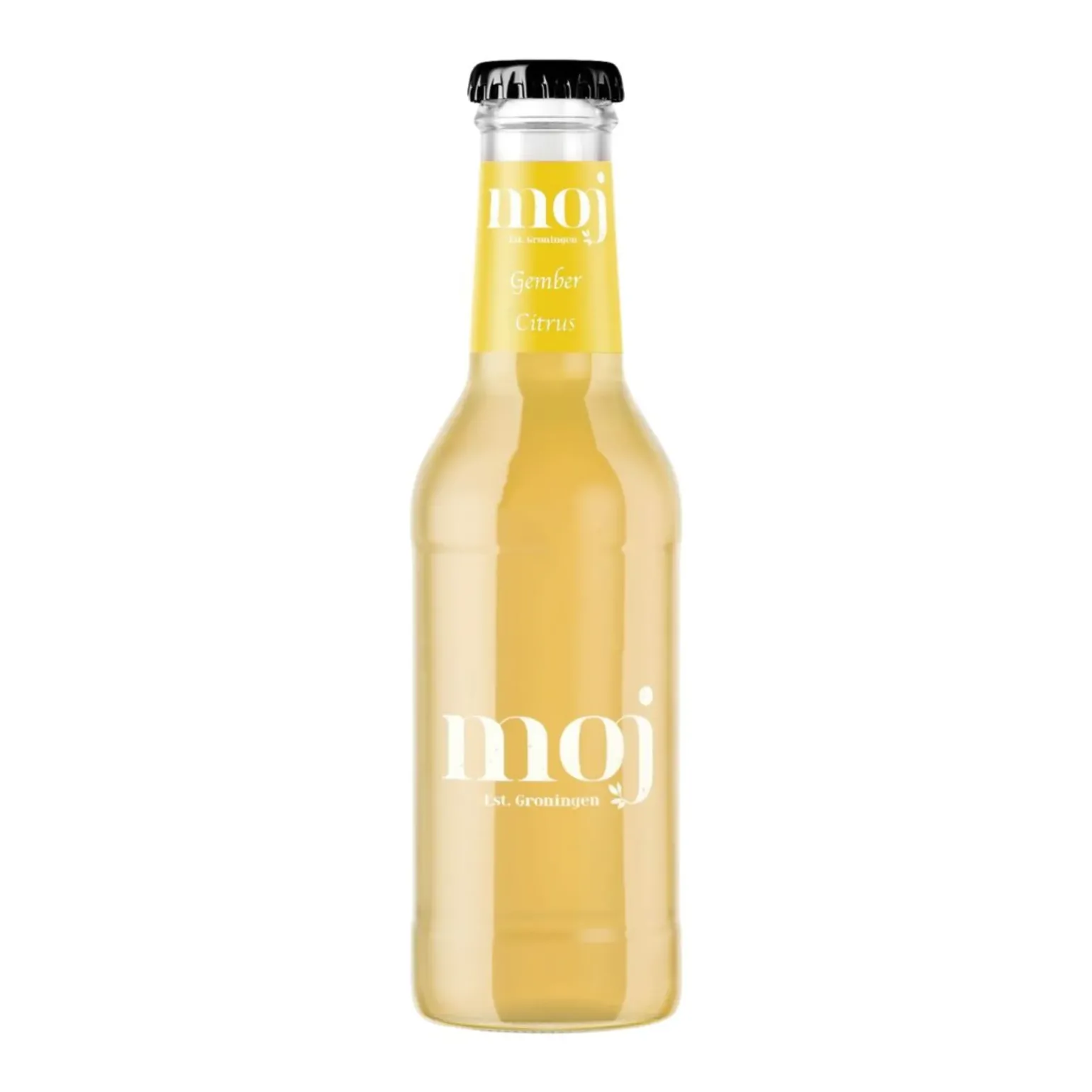 Moj BIO Gember-Citrus Lemonade Glazen flesje (12x 0.2 liter)