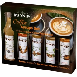 Monin Koffiesiropen Geschenkset (5 x 5cl)