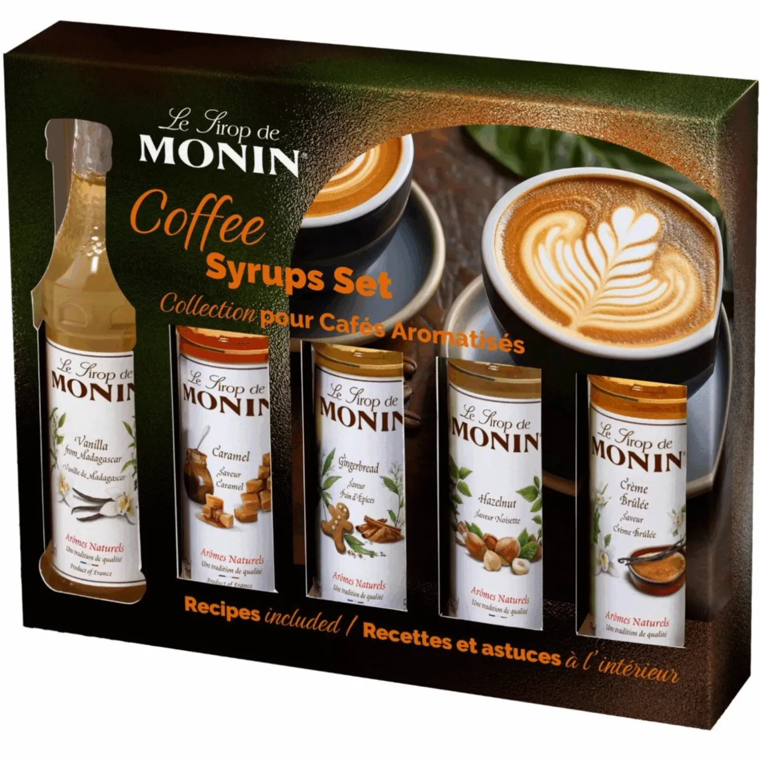 Monin Koffiesiropen Geschenkset (5 x 5cl)