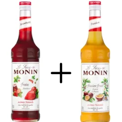 Monin Siroop Aardbei Fraise + Passion Fruit