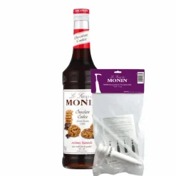 Monin Siroop Chocolate Cookie (70 cl) + Monin Siroop Pompje (10Ml)