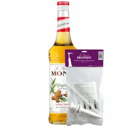 Monin Siroop Gingerbread (70 cl) + Monin Siroop Pompje (10Ml)