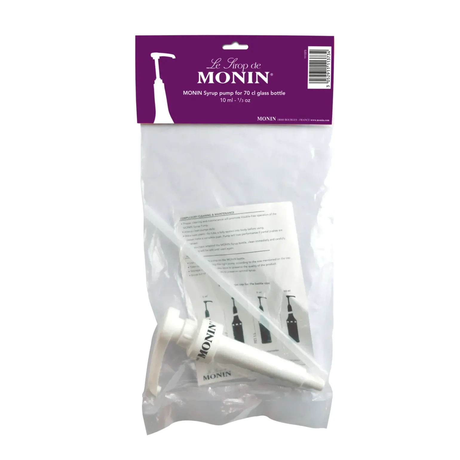Monin Siroop Pompje (10Ml) Voor 70 cl Fles