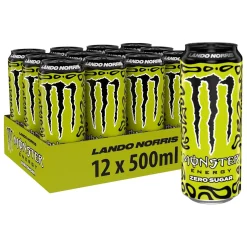 Monster Energy Lando Norris Zero Sugar blik (12x 500ml)