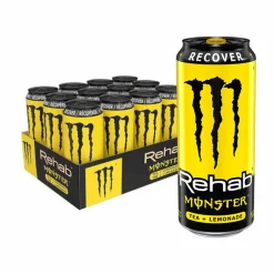 Monster Energy Rehab Lemon Tea Blik (12×500 ml)