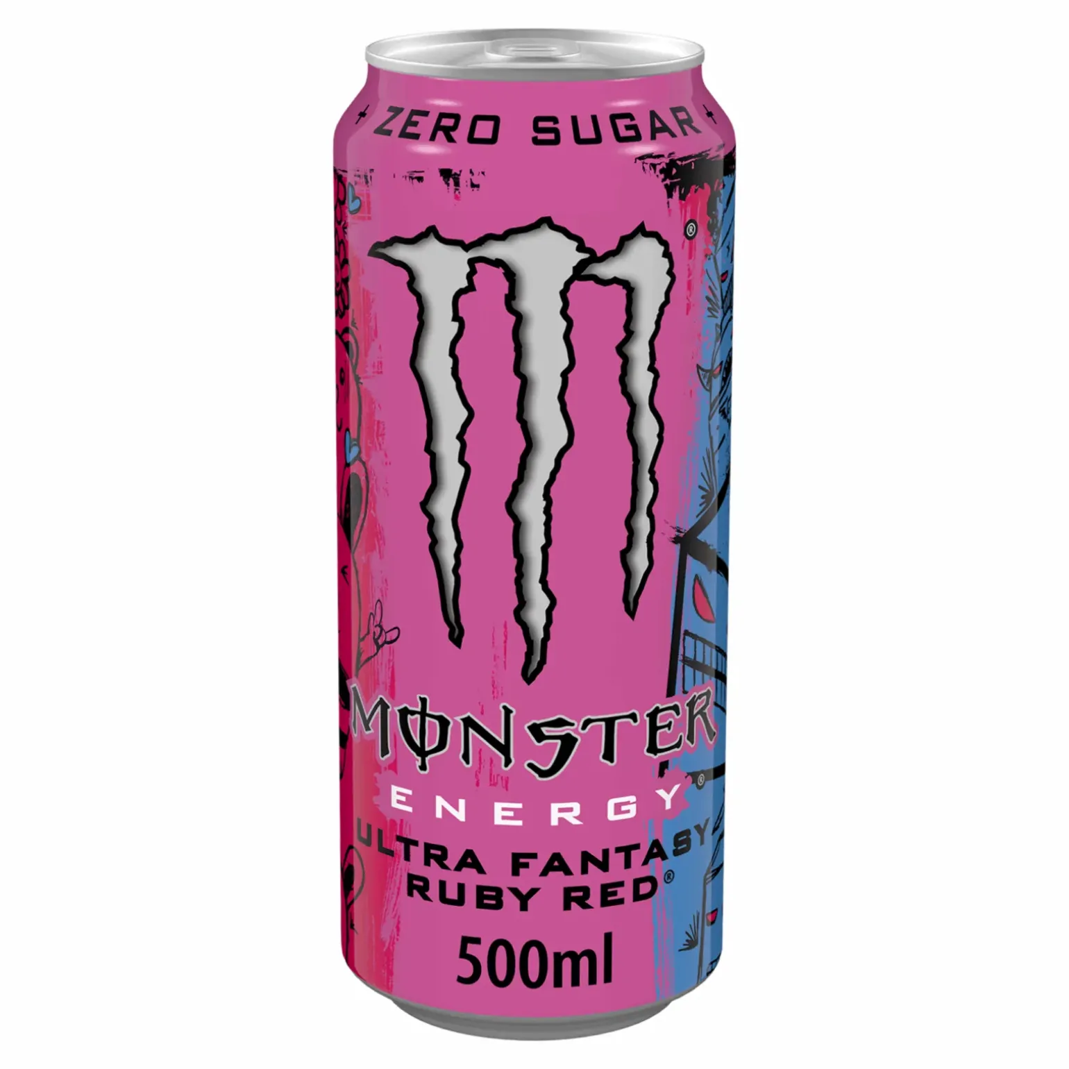 Monster Energy Ultra Fantasy Ruby Red blik (12x 500ml)