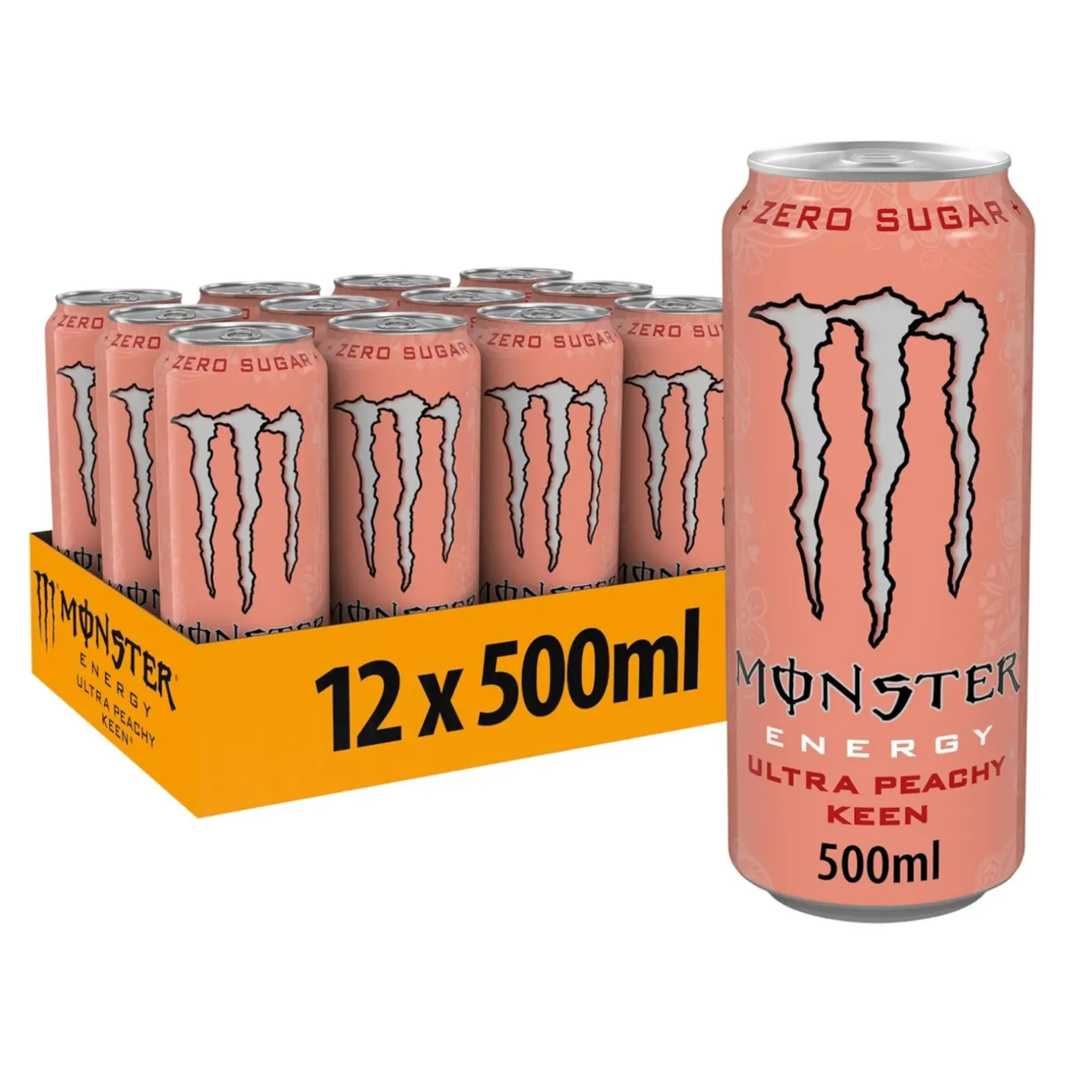 Monster Energy Ultra Peachy Keen blik (12x 500ml)