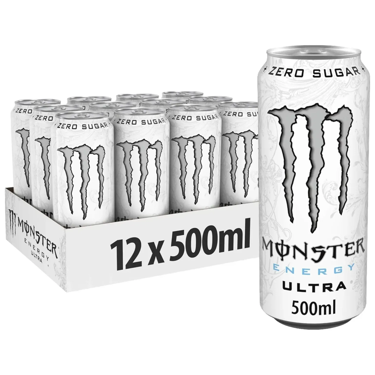 Monster Energy Ultra White Blik (12x 500ml)