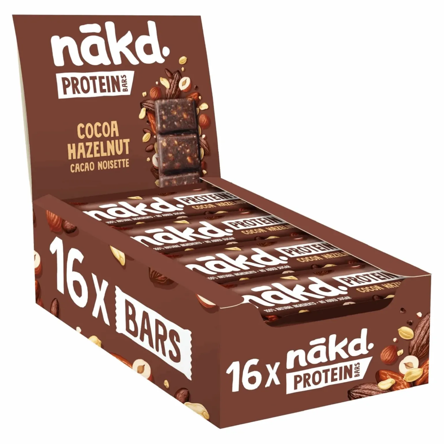 Nakd Protein Cocoa Hazelnut (16x 45g)