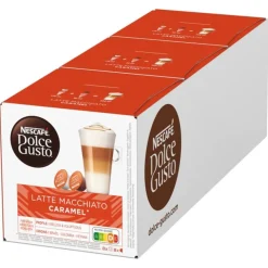Nescafe Dolce Gusto Latte Macchiato Caramel (3x 16 cups)